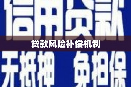 盐城贷款风险补偿机制