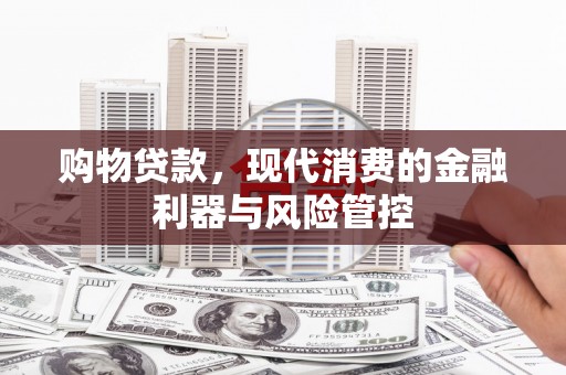 盐城购物贷款，现代消费的金融利器与风险管控