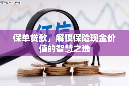 盐城保单贷款，解锁保险现金价值的智慧之选