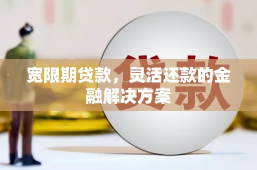 盐城宽限期贷款，灵活还款的金融解决方案