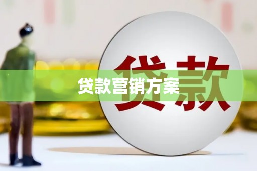 盐城贷款营销方案