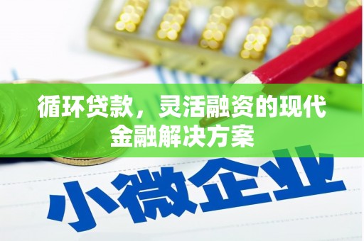 盐城循环贷款，灵活融资的现代金融解决方案
