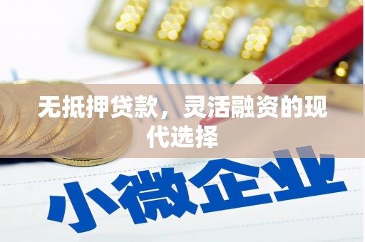 盐城无抵押贷款，灵活融资的现代选择