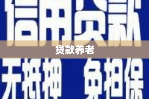 盐城贷款养老