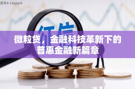 盐城微粒贷，金融科技革新下的普惠金融新篇章