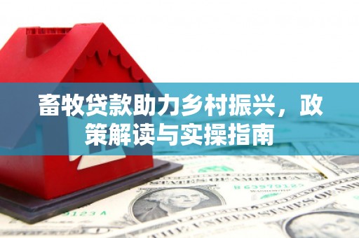 盐城畜牧贷款助力乡村振兴，政策解读与实操指南