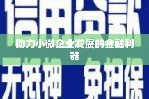 盐城助力小微企业发展的金融利器